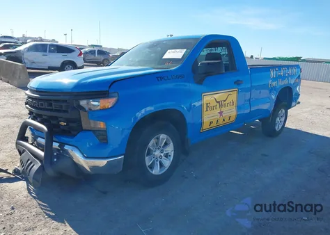 2022 Chevrolet Silverado 1500 2Wd Long Bed Wt from USA, damaged, VIN 3GCNAAED5NG528141
